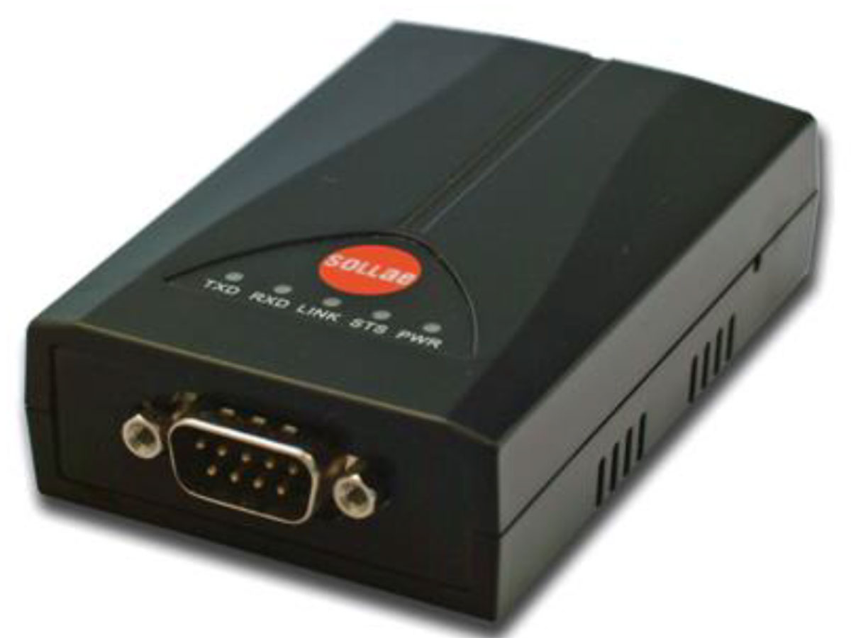 Zabezpečený Ethernetový převodník RS232 Sollae - CSE-H25
