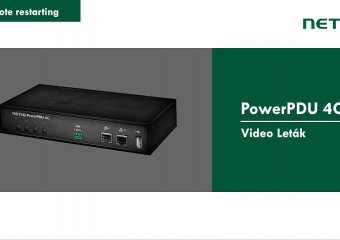Video NETIO PowerPDU  4C - PDU s měřením energie